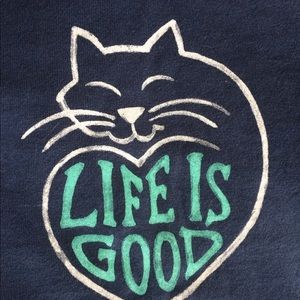 Life Is Good T-Shirt - Cute! NWT